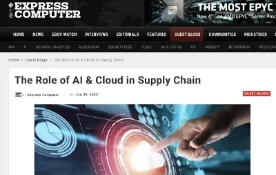 Role of AI & Cloud in Supply Chain