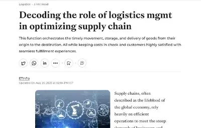 role of logistics mgmt
