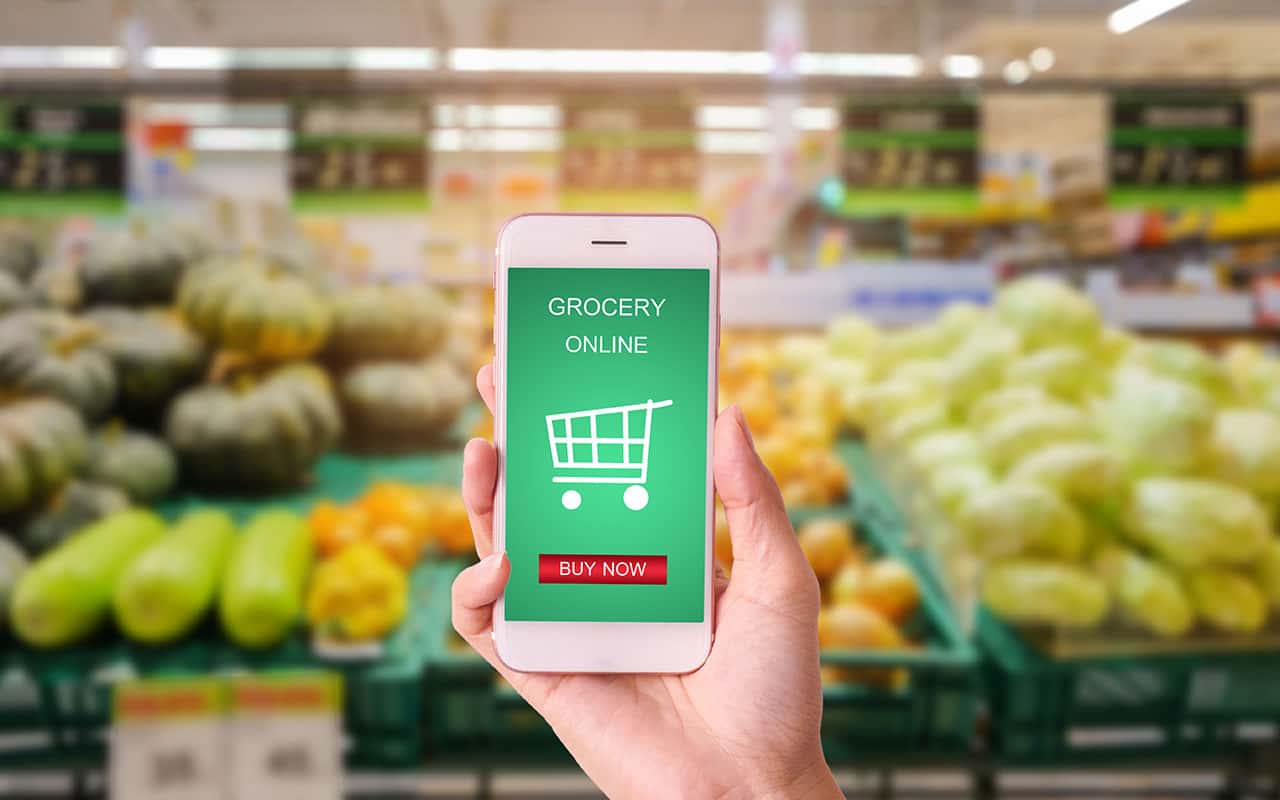 The Changing Logistics of Grocery Stores with All-Mile Delivery Route Optimization