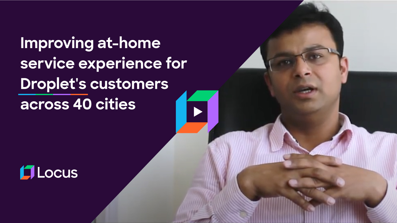 Healthcare labs reaching customer doorstep efficiently with Locus: Droplet Success Story 